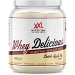 XXL Nutrition - Whey Delicious - 80% Eiwit - Appeltaart - Wei Eiwitpoeder met BCAA & Glutamine, Proteine Poeder, Eiwit shake, Whey Protein - Diverse Smaken - 1000 gram (33 shakes)