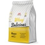 XXL Nutrition - Whey Delicious - 80% Eiwit - Banaan - Wei Eiwitpoeder met BCAA & Glutamine, Proteine Poeder, Eiwit shake, Whey Protein - Diverse Smaken - 2500 gram (83 shakes)