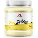 XXL Nutrition - Whey Delicious - 80% Eiwit - Banaan - Wei Eiwitpoeder met BCAA & Glutamine, Proteine Poeder, Eiwit shake, Whey Protein - Diverse Smaken - 450 gram (15 shakes)
