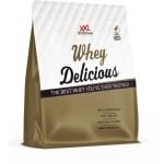 XXL Nutrition - Whey Delicious - 80% Eiwit - Cookies & Cream - Wei Eiwitpoeder met BCAA & Glutamine, Proteine Poeder, Eiwit shake, Whey Protein - Diverse Smaken - 2500 gram (83 shakes)