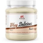 XXL Nutrition - Whey Delicious - 80% Eiwit - Vanille Kaneel - Wei Eiwitpoeder met BCAA & Glutamine, Proteine Poeder, Eiwit shake, Whey Protein - Diverse Smaken - 450 gram (15 shakes)