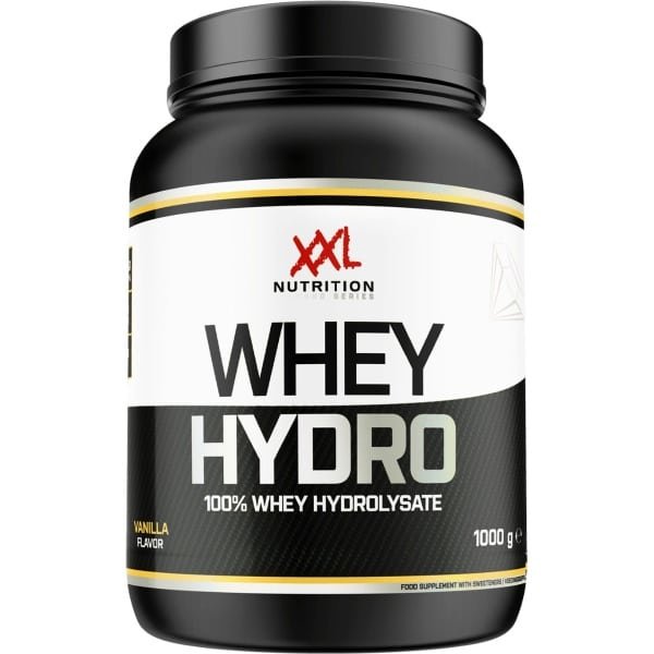 XXL Nutrition - Whey Hydro - Whey Hydrolisaat Eiwit, Proteďne Shake, Eiwitshake, Protein - Diverse Smaken - Banana - 1000 gram (33 shakes)