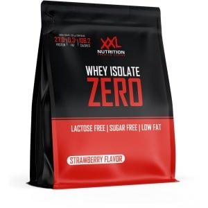 XXL Nutrition - Whey Isolate Zero - Aardbei - Whey Eiwitpoeder - Whey Protein - Proteïne Poeder - Eiwit Shake - 450 Gram
