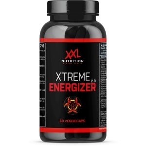 XXL Nutrition - Xtreme Energizer - Pre-Workout Capsules Met Cafeïne Maca Extract Taurine Vitamines - 60 Capsules