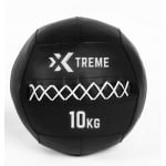 Xtreme Fitness Wall Ball Premium Zwart 10Kg - medicijnbal - medicine ball - wall ball - crossfit - Gewicht bal - medicine ballen - Hyrox Training - Comfortabele grip Voor Krachttraining en Functionele Oefeningen - Wall Ball voor Full Body Workouts