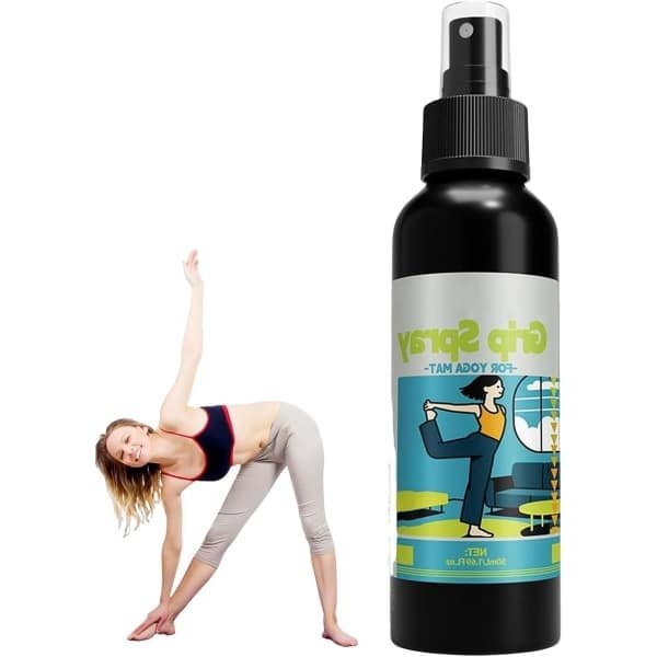 Yogamat Spray voor Grip en Reiniging - Multifunctionele Hechtversterker - Sportreiniger - 120 ml - Geschikt voor Krachttraining, Gymnastiek, Klimmen