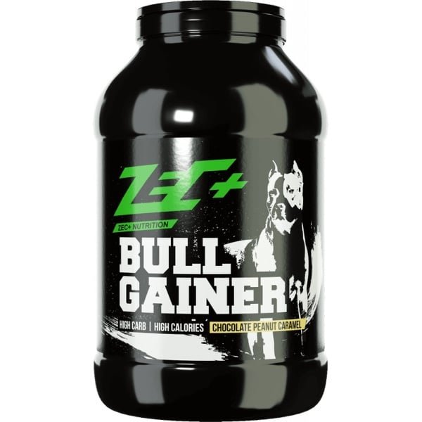 Zec+ Bullgainer (3500g) Chocolate Peanut Caramel - Gewichtstoename - Zonder Creatine