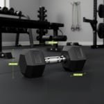 Zes-Kante Handgewichten Set | Trainingsgewicht voor Krachttraining en Fitness