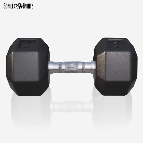 ZesZijdige Dumbbell Halter Gewichten 2 tot 50 kg Gietijzer Rubber Fitness Krachttraining