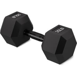 Zeshoekige Halter met Rubberen Coating voor Krachttraining