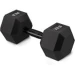 Zeshoekige Halter met Rubberen Coating voor Krachttraining