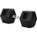 Zespersoons Dumbbell Set 2,5 kg tot 35 kg - Duurzaam Rubber Gietijzer Krachttraining Thuis
