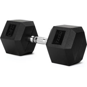 Zespersoons Dumbbell Set 2,5 kg tot 35 kg - Duurzaam Rubber Gietijzer Krachttraining Thuis