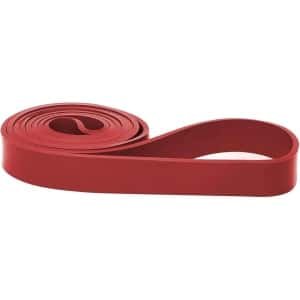 Zware Weerstandsband Rood | 45mm Breed Fitness Elastiek voor Krachttraining en Yoga | Latex