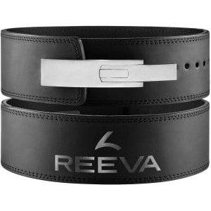 Zware Zwarte Sportschool Belt voor Gewichtheffen en Krachttraining - 10cm Breed