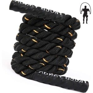 Zware gewogen springtouwen voor fitness - 09 kg/14 kg/23 kg - Volledige lichaamstraining - Krachttraining in de sportschool