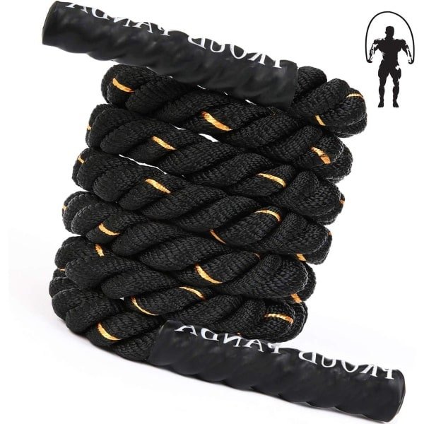 Zware gewogen springtouwen voor fitness - 09 kg/14 kg/23 kg - Volledige lichaamstraining - Krachttraining in de sportschool