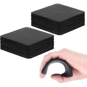 Zwarte neopreen greepkussen voor gewichtheffen en fitness - Gripvoering voor bodybuilding en krachttraining