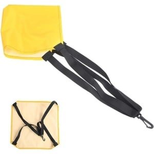 Zwemweerstandsriem - Zwemtraining - Verstelbaar - Rood - Krachttraining - Optimale weerstand - Geschikt voor alle zwemniveaus - Zwart - Zwemweerstandsriem met Zwemparachute, Zwemriem voor Krachttraining, Zwemweerstandsriem.