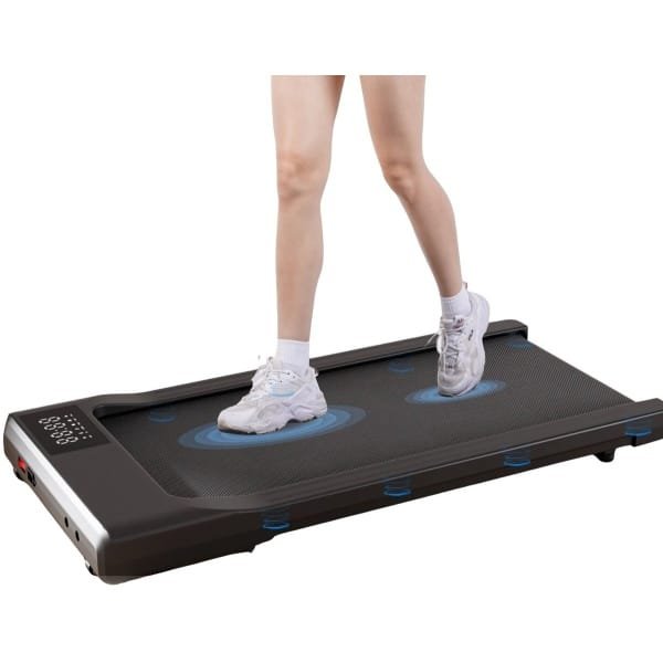 loopband - 2,5 PK motor 1-4 km/u snelheid - antislip -Schokabsorptie - draagbare loopband - thuiskantoor