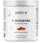 nutri+ Vegan Pre-workout: V-BOOSTER 400 g - smaak: Blood Orange