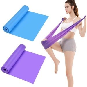 1.5M Weerstandsbanden - Oefeningen - Unisex Elastic Stretch Bands Voor Pilates - Yoga - Revalidatie - Stretching - Ballet - Gym - Krachttraining