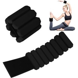 2 Adjustable Weights voor Enkel en Pols - Siliconen Armbanden voor Vrouwen en Mannen - Weerstandsgewichten voor Training - Hardlopen - Yoga - Gym - Krachttraining