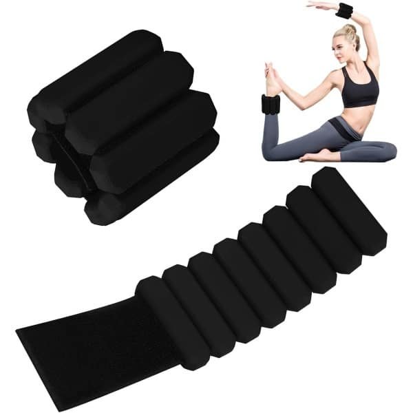 2 Adjustable Weights voor Enkel en Pols - Siliconen Armbanden voor Vrouwen en Mannen - Weerstandsgewichten voor Training - Hardlopen - Yoga - Gym - Krachttraining
