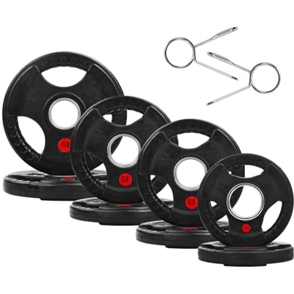 2 Inch Olympic Cast Iron Weight Plate - 20.4 kg voor Krachttraining en Gewichtheffen