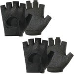 2 Pairs of Training Gloves voor Mannen en Vrouwen - Ademend Fitness Gloves - Sporthandschoenen voor Krachttraining, Fietsen, Gym, Oefeningen, Bodybuilding, Gewichtheffen
