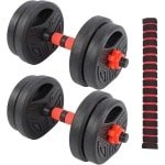 2 in 1 Dumbbell Set met Antislip Grip - Ideaal voor Krachttraining en Fitness
