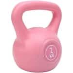2 kg Kettlebell Roze - Gewicht voor Krachttraining, Fitness en Thuistraining