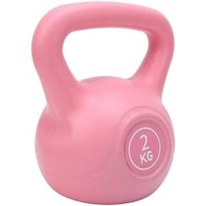 2 kg Kettlebell Roze - Gewicht voor Krachttraining, Fitness en Thuistraining