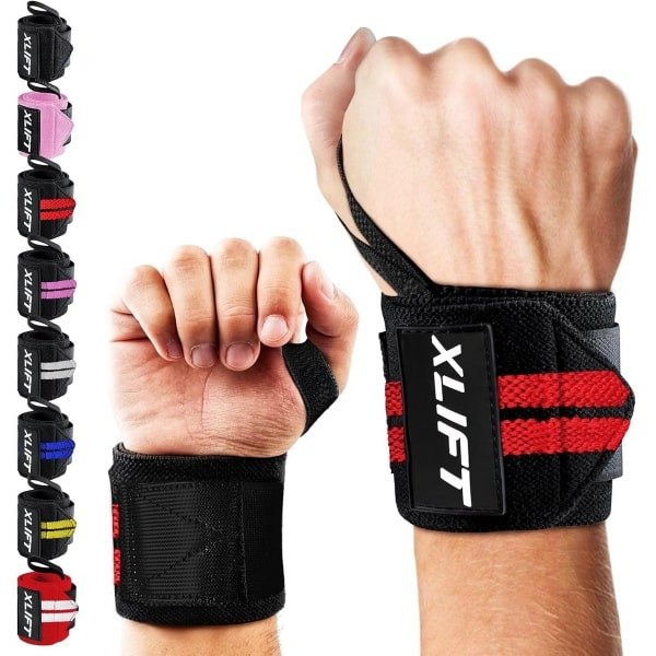 2 x Polsbandages voor Fitness, Crossfit en Gewichtheffen - Ondersteuning voor Mannen en Vrouwen - Sportaccessoires voor Intensieve Training