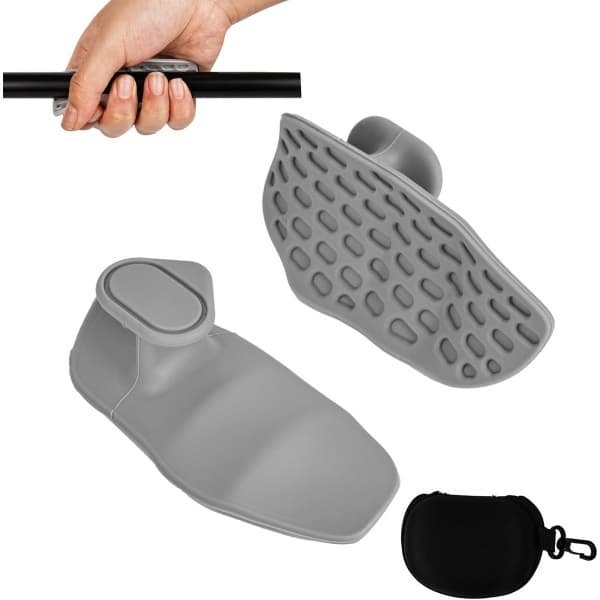2x Antislip Siliconen Handbeschermers voor Krachttraining, Fitness en Bodybuilding | Grip Pads