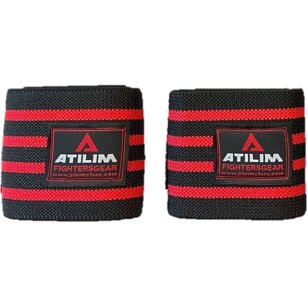2x Fitness- en crossfit-polsband - Polsbandages - Polsband - Polsbrace - Krachttraining - Gewichtheffen - Fitness - Elastiekbanden Brace Support Protector voor gewichtheffen, gym, fitness. Elastische Wrist Wraps Bandjes
