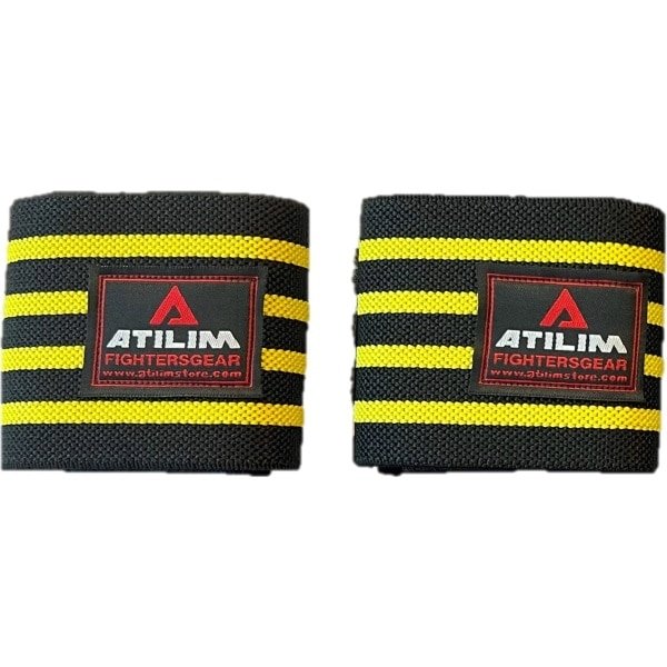 2x Fitness- en crossfit-polsband - Polsbandages - Polsband - Polsbrace - Krachttraining - Gewichtheffen - Fitness - Elastiekbanden Brace Support Protector voor gewichtheffen, gym, fitness. Elastische Wrist Wraps Bandjes