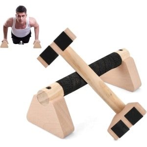 2x Push-up Stands met Dikke Grip voor Calisthenics en Krachttraining