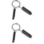 2x Set Dumbbell Halterings | Verstelbare Clips voor 24mm en 25mm Stangen | Krachttraining Omsluitingen