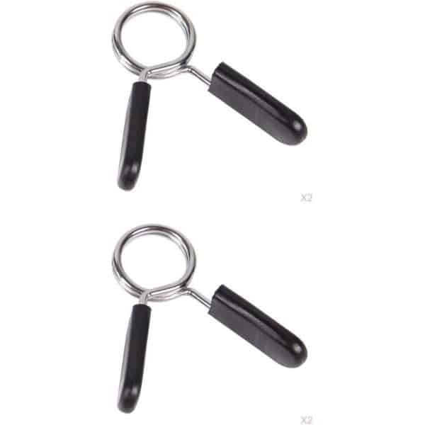 2x Set Dumbbell Halterings | Verstelbare Clips voor 24mm en 25mm Stangen | Krachttraining Omsluitingen
