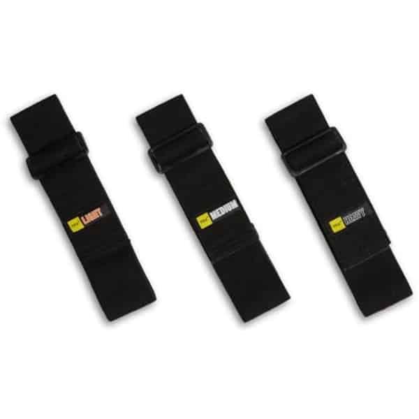 3-delige Weerstandsbandenset voor Krachttraining - Licht/Medium/Zwaar