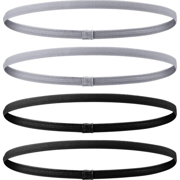4 Stuks Dikke Antislip Elastische Sportbanden voor Fitness en Krachttraining