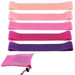 5 Stuks Elastische Fitnessbanden voor Crossfit, Yoga, Pilates, Squat, Valstappen, Rekken, Krachttraining