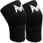 5mm Neopreen Kniebandages voor Crossfit & Powerlifting - Kniebeschermers Heren en Dames