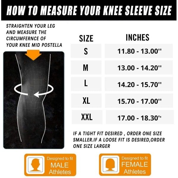 7MM Neopreen Kniecompressie Sleeve voor Krachttraining en Squats