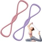 8-vorm Weerstandsband 15 kg voor Krachttraining, Yoga en Spierversterking