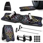 9-in-1 Push Up Board voor Krachttraining en Fitness Thuis