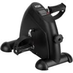 AGM Stoelfiets D01.1 - Bureaufiets - Deskbike - Fietstrainer - Mobiliteitstrainer - Instelbare weerstand - Hometrainer - Met LCD scherm - Fitness - Zwart