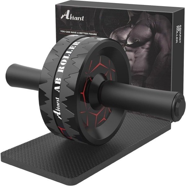 Ab Roller Wheel voor Buik- en Core Krachttraining - Oefenwielen voor Thuisgym