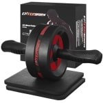 Ab Roller Wheel voor buikspieroefeningen - Fitnessapparatuur voor thuisgym, krachttraining, en buikspieroefeningen